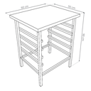 BASE PARA HORNO CONVECTOR MORETTI