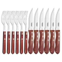 SET CUBIERTOS POLYWOOD JUMBO 12 PZAS