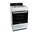 COCINA A GAS 5516F BLANCA 56CM VAL/SEG HORNALLAS Y HORNO EASY CLEAN CAJON PARRILLA REBATIBLE