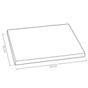 TABLA DE CORTE REFRIVAN - 35X50X2CM - APP TEFLON