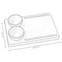 TABLA RECTANGULAR PULPERIA 1810 CON 2 DIPS