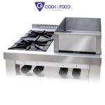 COCINA CFHH 70 2 HORNALLAS + BAÑO MARIA CORBELLI