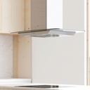 CAMPANA TAMEL 75 VIDRIO RECTO - ACERO INOXIDABLE - 3 VELOCIDADES - CON MOTOR