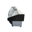 HELADERA BATEA LATERAL CHAPA VIDRIO CURVO ECO BLACK 1.25 M