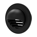 REJILLA  VENTILACION 4^PULG PLASTICA NEGRA  AIRBLOW
