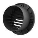 REJILLA  VENTILACION 4^PULG PLASTICA NEGRA  AIRBLOW