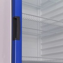 INELRO HELADERA EXHIBIDORA MT 17 S/CENEFA PUERTA AZUL 2090X660X645