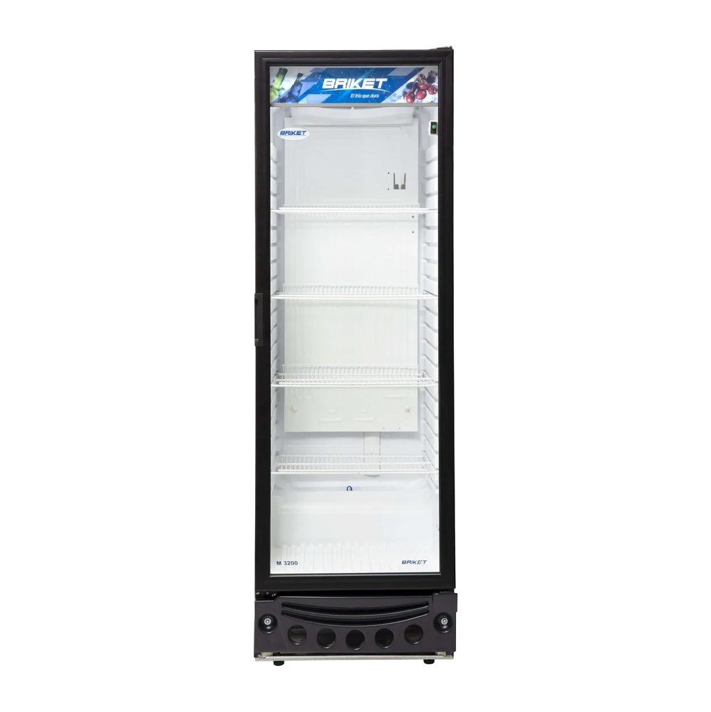 HELADERA EXHIBIDORA VERTICAL M3230 171X55X63 315LT BLACK EFIC ENERG CLASE 4