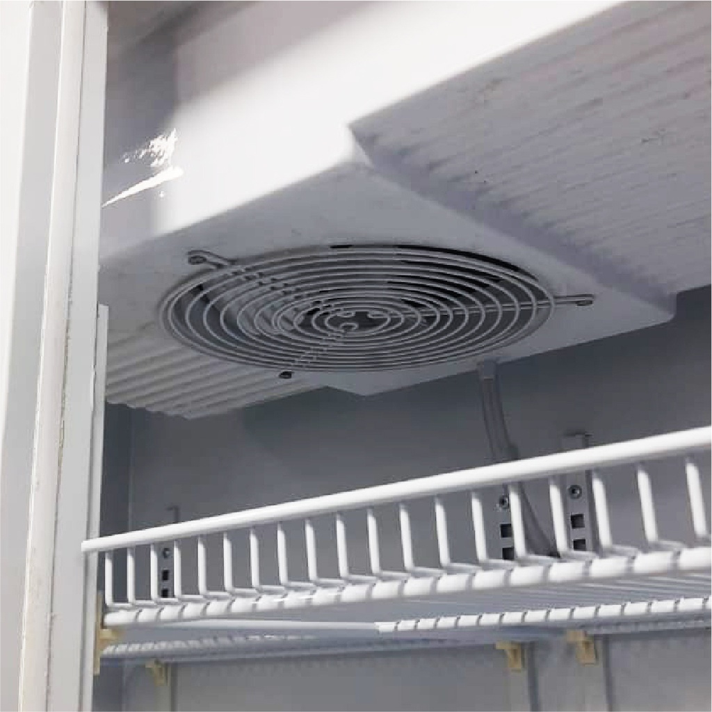 HELADERA EXHIBIDORA VERTICAL 4 PUERTAS - (3/4HP)