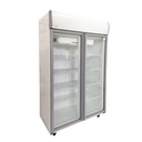 HELADERA EXHIBIDORA VERTICAL 2 PUERTAS - (1/2HP)