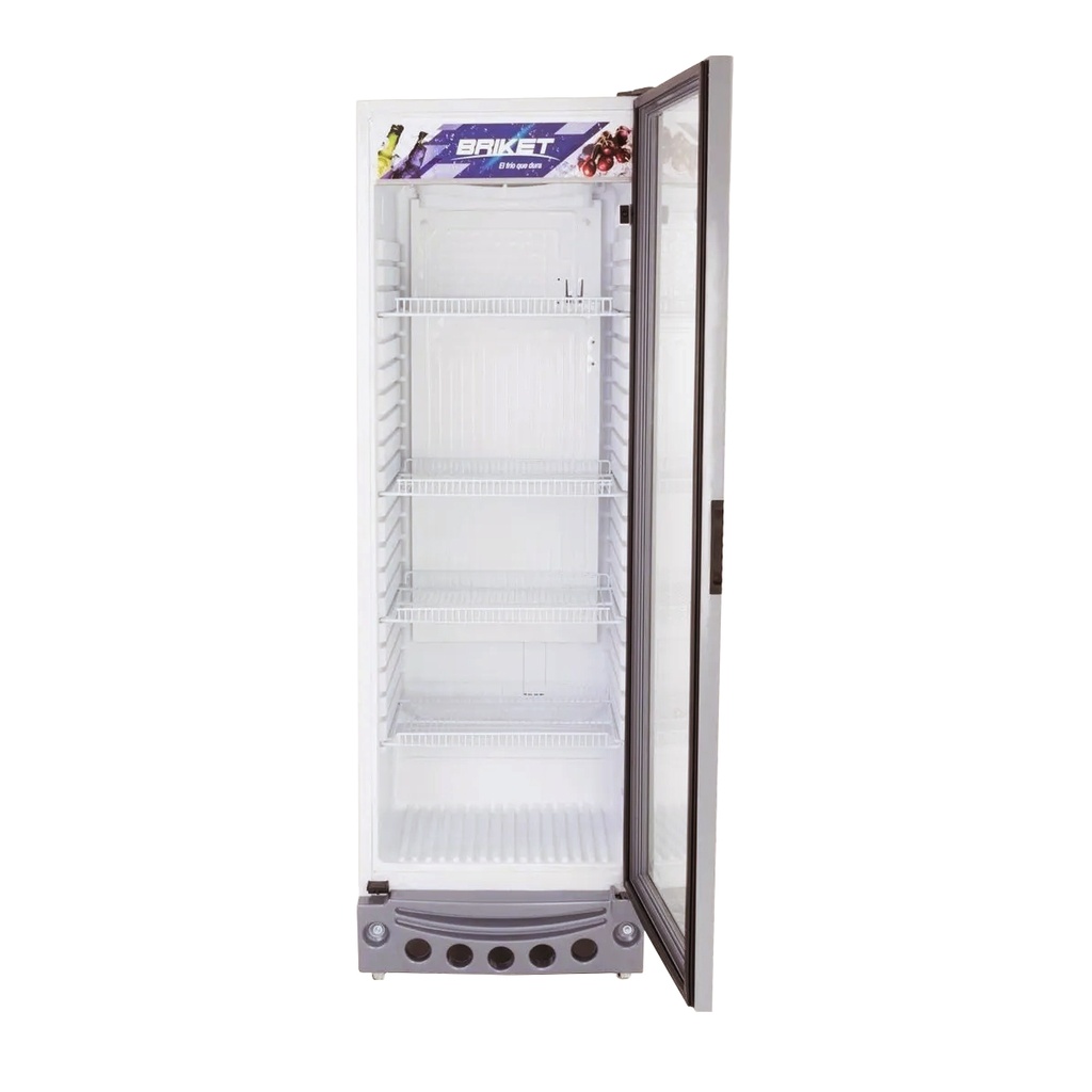 HELADERA EXHIBIDORA VERTICAL  M3200 171X55X63 315LT BLANCA EFIC ENERG CLASE 4