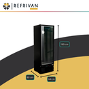 FAM FREEZER EXHIBIDOR BLACK VERTICAL V420BTDIN
