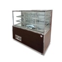 HELADERA PANADERA PECERA 1,80 M - FRIO FORZADO - 2 ESTANTES VIDRIO - (1/2HP)
