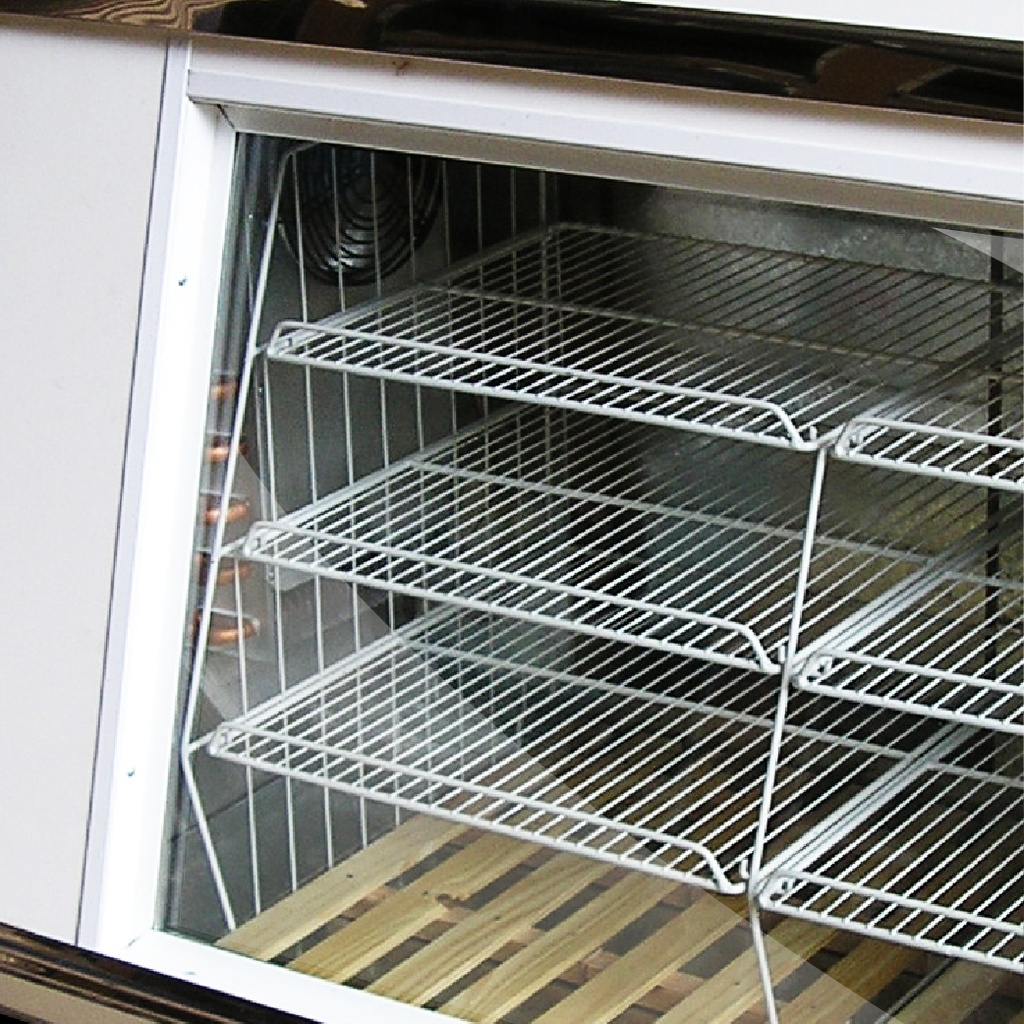 HELADERA VITRINA MOSTRADOR 2.00 M FRIO FORZADO - (1/2HP)