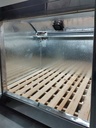 HELADERA MOSTRADOR CIEGO CERVEZA 6 BARRILES CERVEZA 2.00MX1MX1.10M C/COMBISTATO - ACERO INOXIDABLE - (2 PUERTAS+CUBRE) (1/2HP)