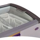 INELRO FREEZER FH 550 VIDRIO CURVO  900X1660X630