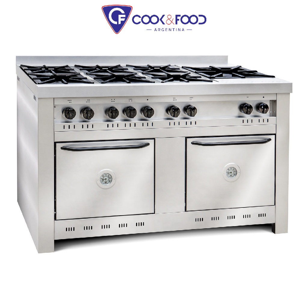 COCINA CFHH 140 6 HORNALLAS + PLANCHA BIFERA CORBELLI