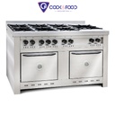 COCINA CFHH 140 6 HORNALLAS + PLANCHA BIFERA CORBELLI