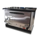 HORNO PIZZERO OKASHI H12 - 12 MOLDES - PUERTA CIEGA - BASE DESMONTABLE