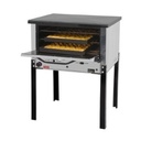 HORNO PIZZERO OKASHI H12 - 12 MOLDES - PUERTA CIEGA - BASE DESMONTABLE