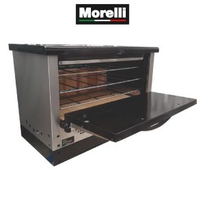 HORNO PASTELERO H6 - 6 MOLDES - SISTEMA DE GASIFICACION CON PICOS INDUSTRIALES - LLAMA INDIRECTA - CON MAYOR AISLACION TERMICA