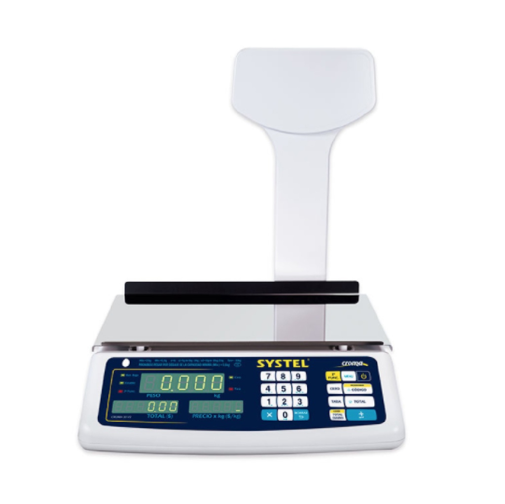 BALANZA CROMA BAT 31 KG RS232
