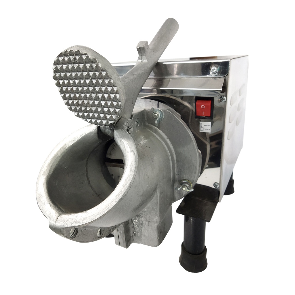 TRITURADOR DE MUZZARELLA - GABINETE EN ACEO INOX. DOBLE CUCHILLA
