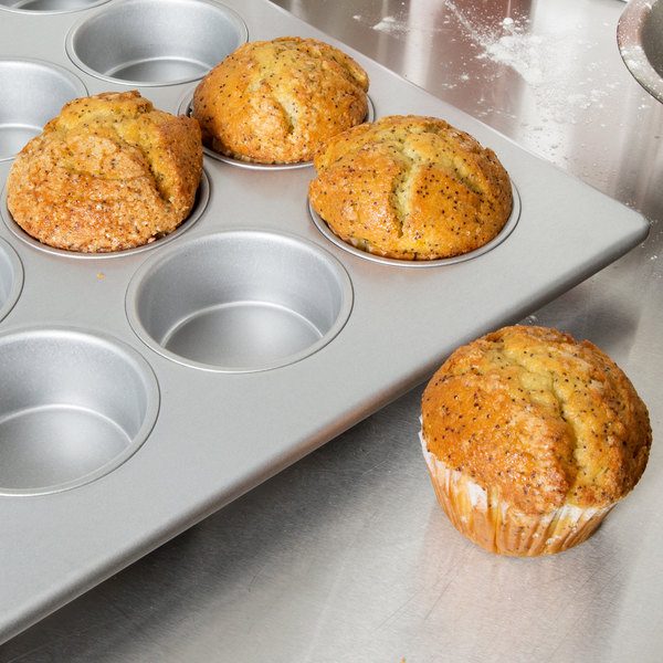 BANDEJA ALUMINIZADA P/MUFFIN 44X32X12 U