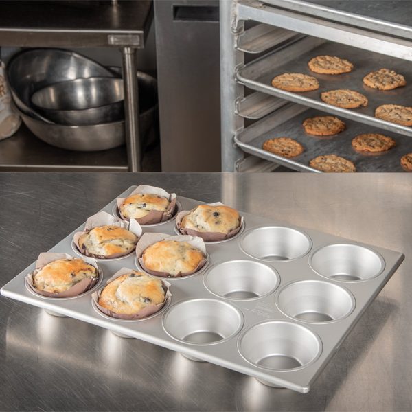 BANDEJA ALUMINIZADA P/MUFFIN 44X32X12 U
