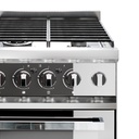 COCINA ZAFIRA 550 - PUERTA VIDRIO ESPEJADO -  ENCENDIDO ELECTRONICO