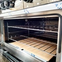 COCINA ZAFIRA 550 - PUERTA VIDRIO ESPEJADO -  ENCENDIDO ELECTRONICO