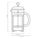 CAFETERA FASHION COOK BODUM JAVA - 8 POCILLOS - VERDE