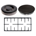COCINA FORZA 900 - PUERTA VISOR - REJA VITRIFICADA LIVIANA