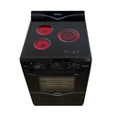 COCINA ELECTRICA 8637E NEGRA ANAFE VITRO 10 NIVELES HORNO A CONVECCION