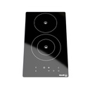 COCINA DUPPLO - HORNO ELEC. 42L Y HORNO A GAS 76L C/ VALV TERMOSTATICA Y GRILL SUPERIOR - DISPLAY DIGITAL - ENCENDIDO ELEC. EN HORNALLA Y HORNO - 2 HORNALLAS VITRO - REJA VITRIFICADA - VIDRIO TEMPLADO