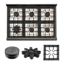 COCINA COUNTRY 900 - PUERTA CIEGA - REJA FUNDICION
