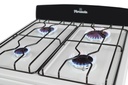 COCINA A GAS 5516F BLANCA 56CM VAL/SEG HORNALLAS Y HORNO EASY CLEAN CAJON PARRILLA REBATIBLE
