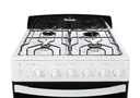 COCINA A GAS 5536 BLANCA 56CM VAL/SEG HORNALLAS Y HORNO EASY CLEAN CAJON PARRILLA DESLIZABLE