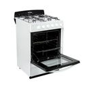 COCINA A GAS 5536 BLANCA 56CM VAL/SEG HORNALLAS Y HORNO EASY CLEAN CAJON PARRILLA DESLIZABLE