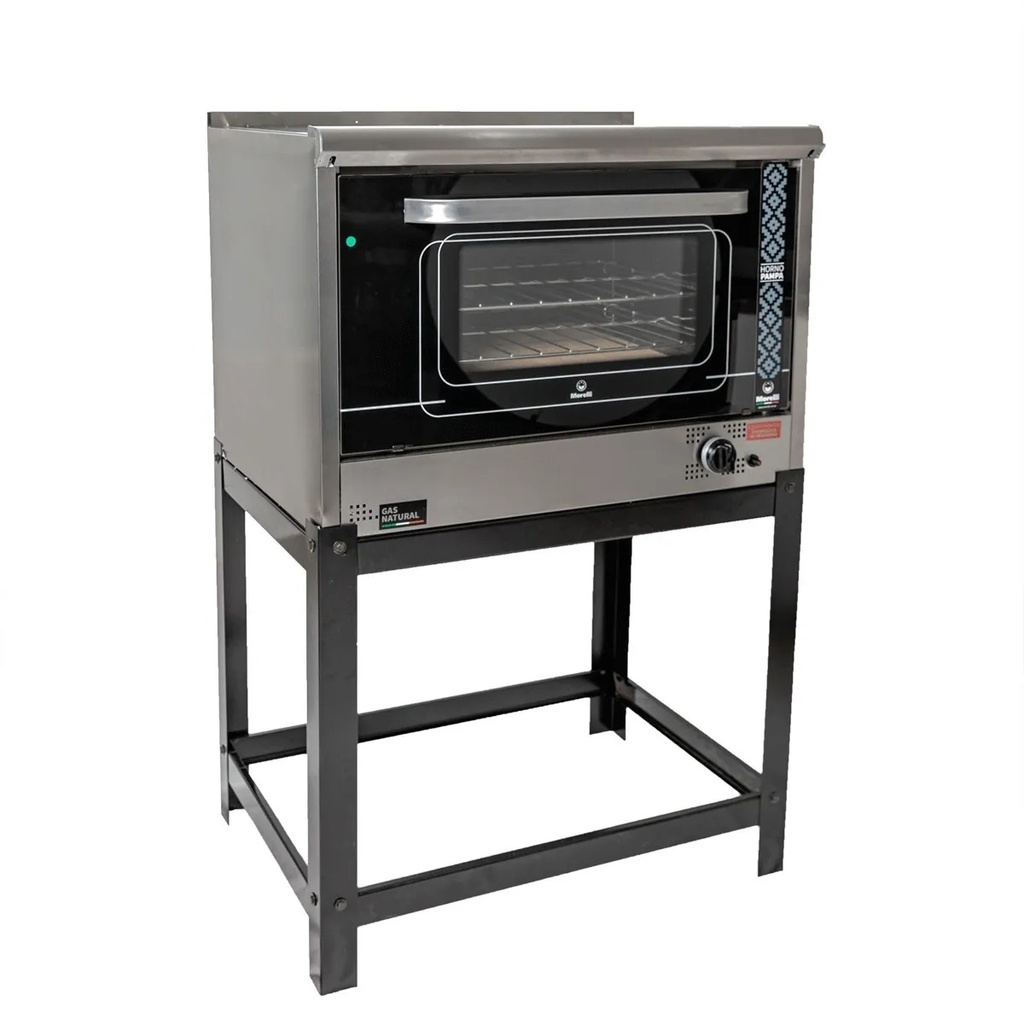 HORNO PAMPA 900 - PUERTA VISOR - BASE CON PATAS - ENCENDIDO ELECTRONICO