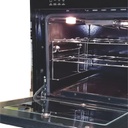 HORNO CRISTAL DE EMPOTRAR 600 - PUERTA VISOR - COMANDO DIGITAL - TIMER - LUZ - ENCENDIDO ELECTRONICO - TERMOSTATO