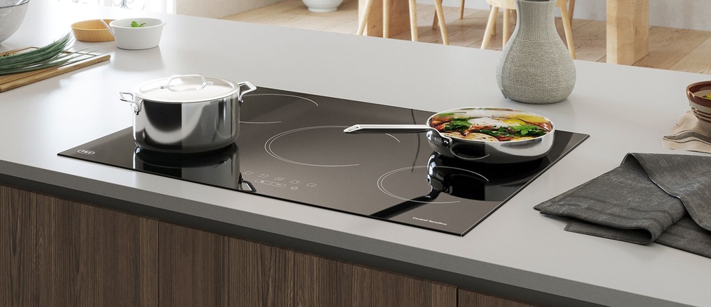 ANAFE VITROCERAMICO V - NEGRO 5 ZONAS DE COCCION TST