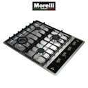 ANAFE PREGO 4 HORNALLAS - REJAS VITRIFICADAS - FRENTE VIDRIO - ENCENDIDO ELECTRONICO - QUEMADORES ALUMINIO - TRIPLE CORONA - VALVULA DE SEGURIDAD