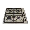 ANAFE A GAS 6748I ACERO INOX REJAS FUNDICION ENCENDIDO A UNA MANO VAL/SEG