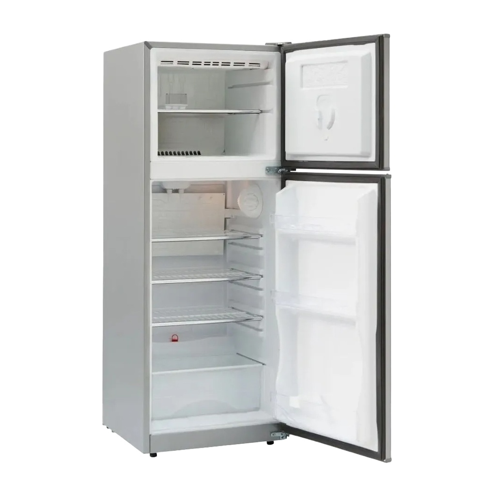 HELADERA 2 FRIOS 2 PUERTAS 1320 149.5X55X66  250LT GRIS EFIC ENERG A