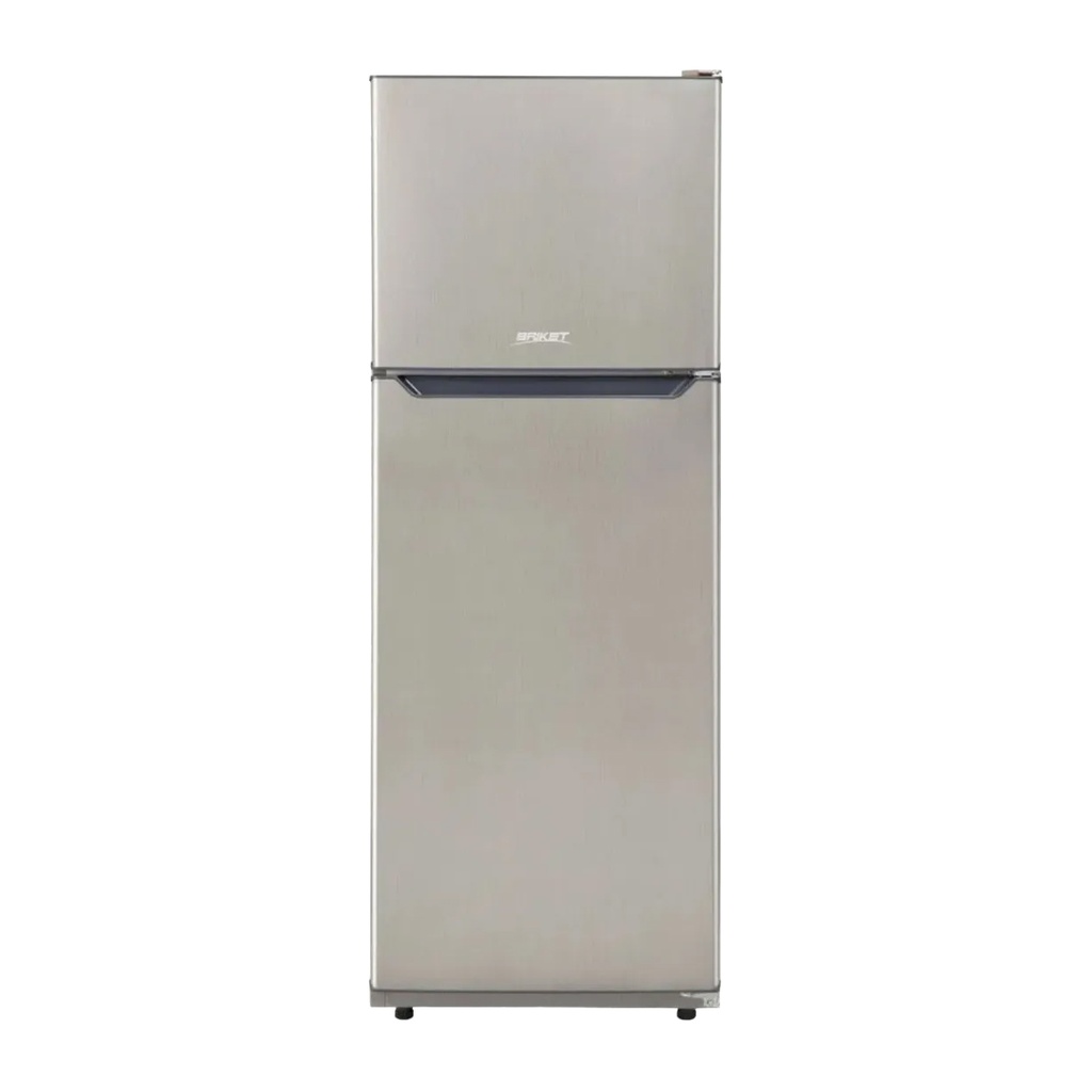 HELADERA 2 FRIOS 2 PUERTAS 1320 149.5X55X66  250LT GRIS EFIC ENERG A