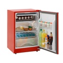 HELADERA 1 FRIO 1 PUERTA 1040 0.85X0.55X.062 125LTS ROJA EFIC ENERG A