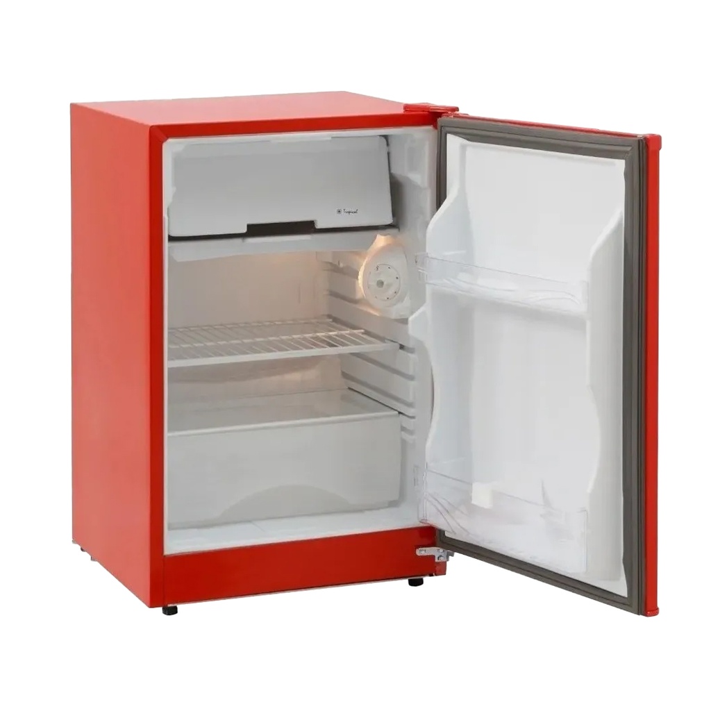 HELADERA 1 FRIO 1 PUERTA 1040 0.85X0.55X.062 125LTS ROJA EFIC ENERG A