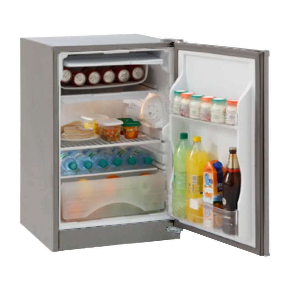 HELADERA 1 FRIO 1 PUERTA 1020 0.85X0.55X.062 125LTS GRIS EFIC ENERG A