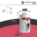 TERMOTANQUE MULTIGAS 50LTS  REC.SIMULTANEA